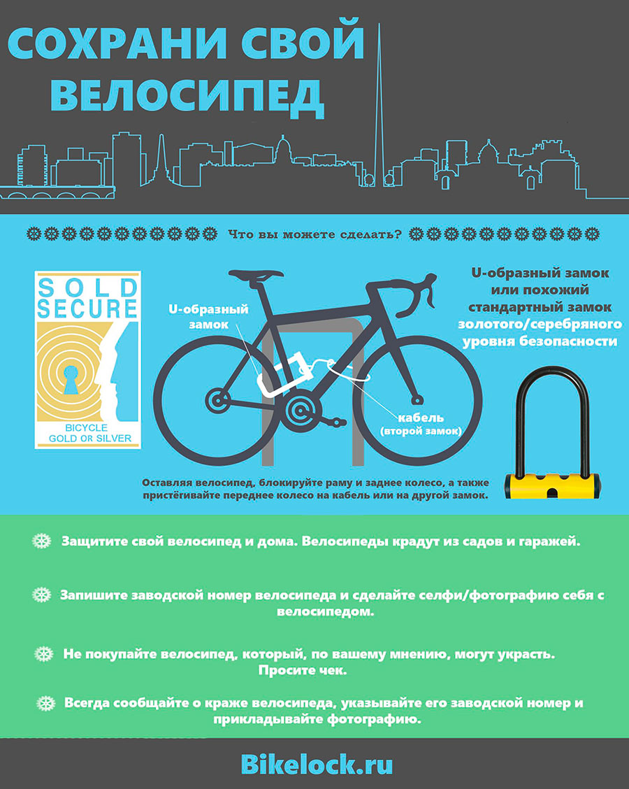 Защити свой велосипед