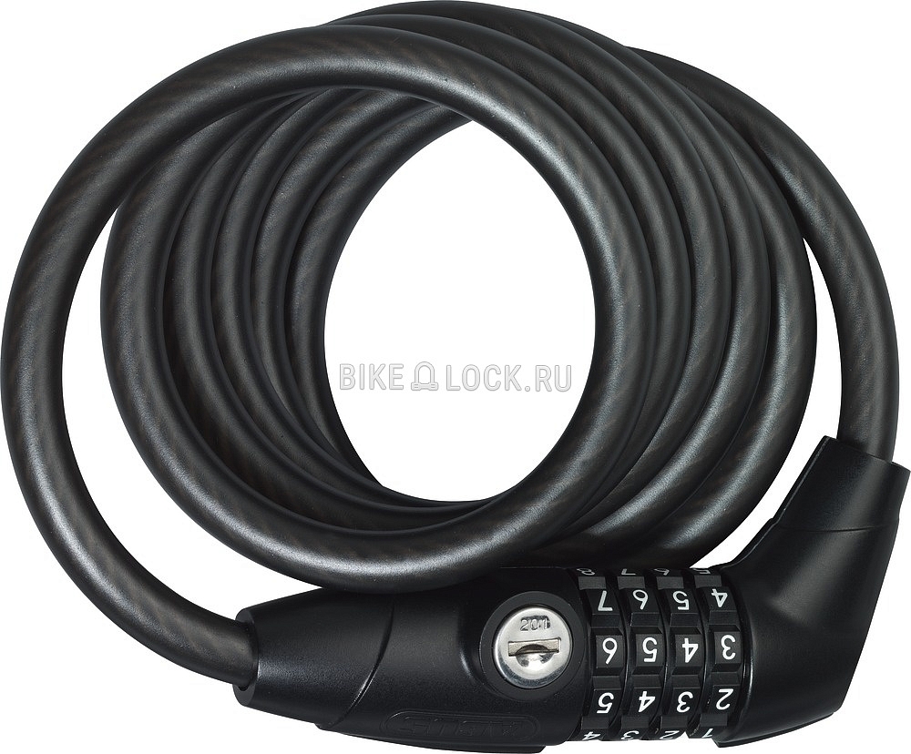 2Картинка Abus Coil Cable Lock Key Combo 1650