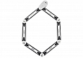 Abus Folding Combo 6100 White