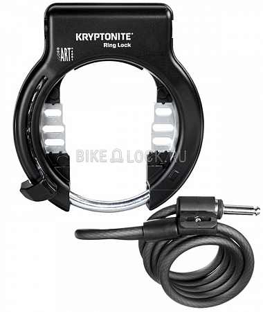 Kryptonite Ring Lock With 10mm Plug-In Cable Set