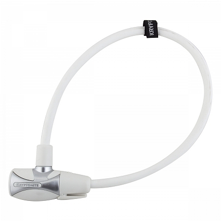 Kryptonite KryptoFlex 1265 Key Cable White